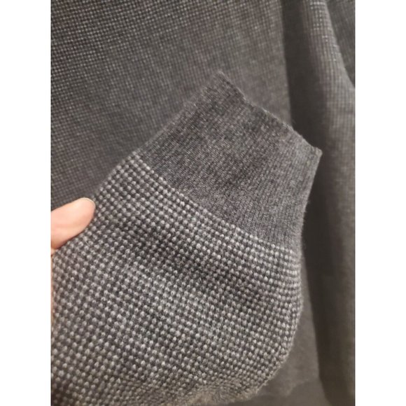 Vtg Polo by Ralph Lauren 100% Merino Wool Collared Quarter Zip Sweater, Size XXL - Picture 4 of 7